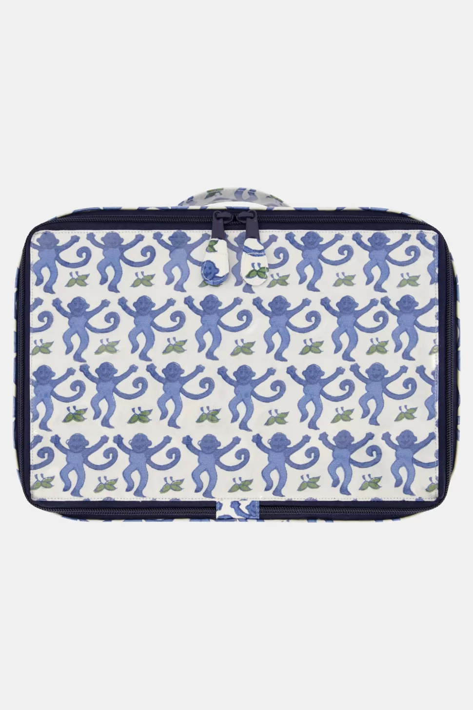 Roller Rabbit Monkey Mini Suitcase Blue Hot