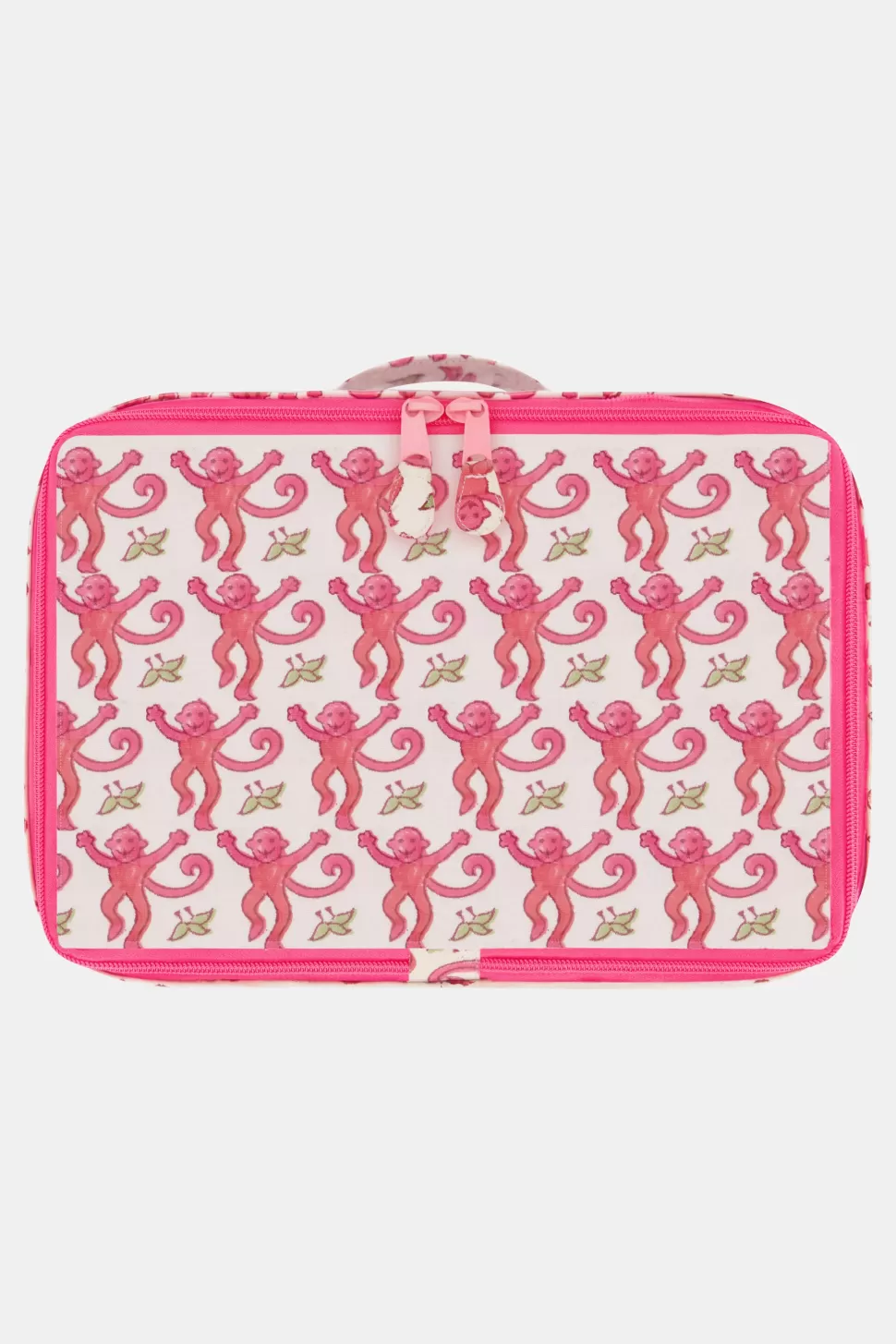 Roller Rabbit Monkey Mini Suitcase Pink Clearance