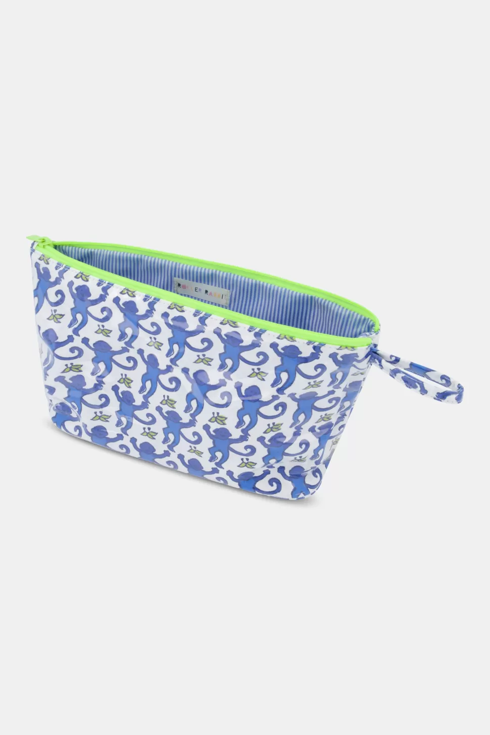 Roller Rabbit Monkey Toiletry Case Blue Best Sale