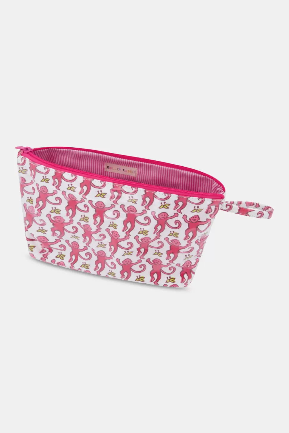 Roller Rabbit Monkey Toiletry Case Pink Shop