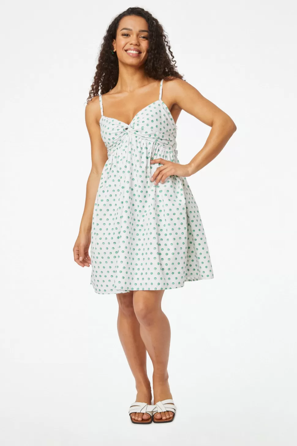 Roller Rabbit Sanya Dot Sofie Dress Green Best